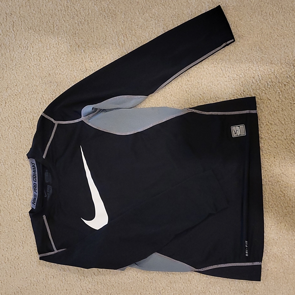 Nike Boy's Pro Combat Dri-Fit Shirt